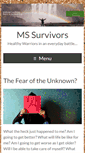 Mobile Screenshot of mssurvivors.com